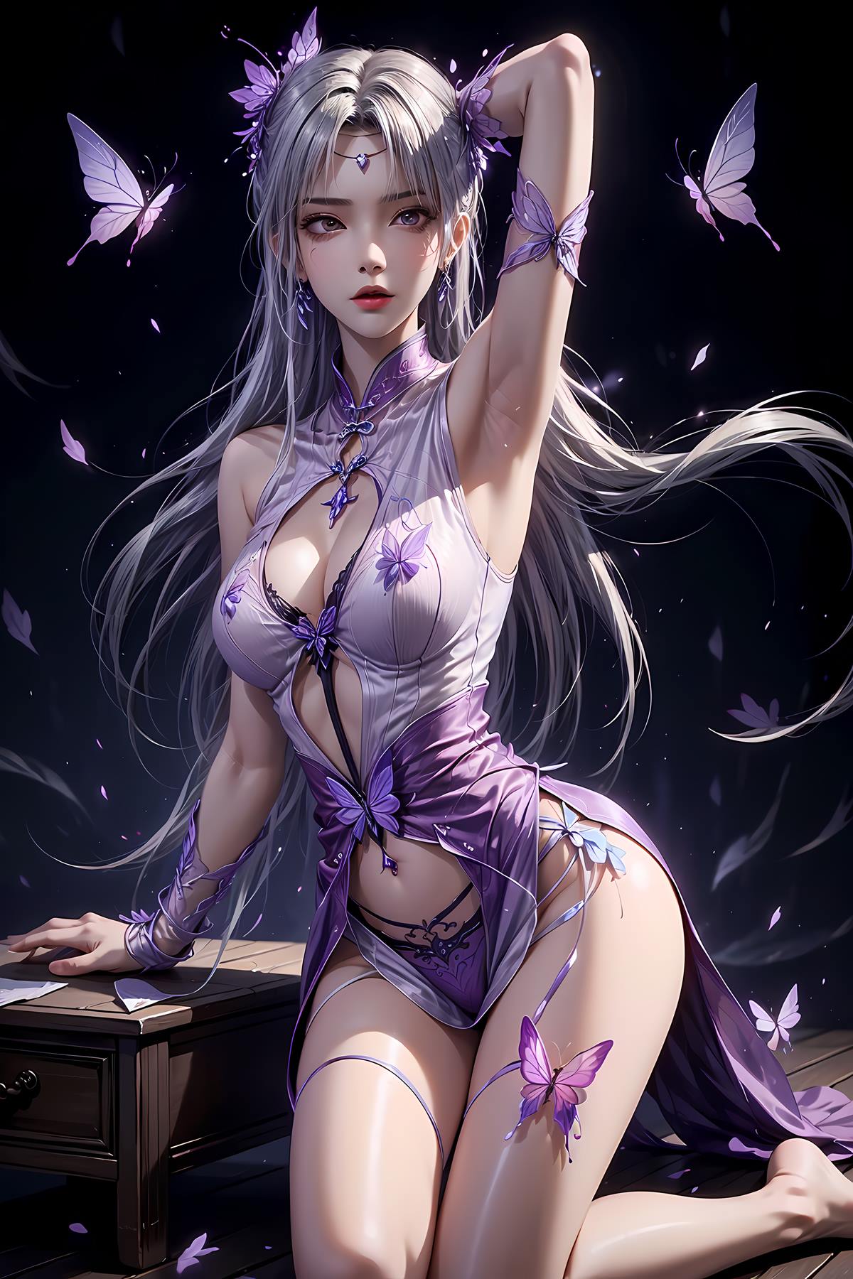 图片[3]-精选AI绘画 643 斗破-小医仙[52P]-草丛看图