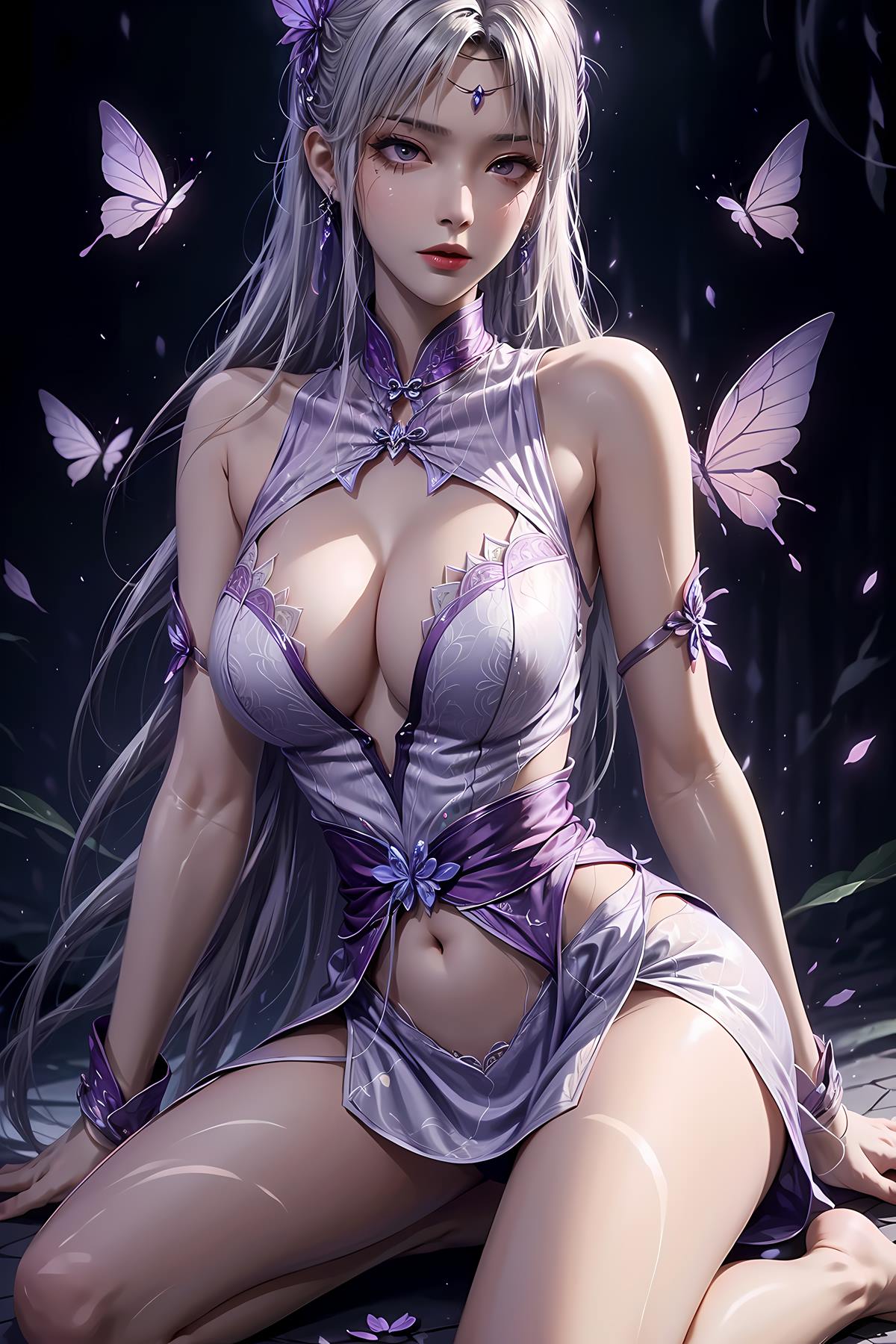 图片[4]-精选AI绘画 643 斗破-小医仙[52P]-草丛看图