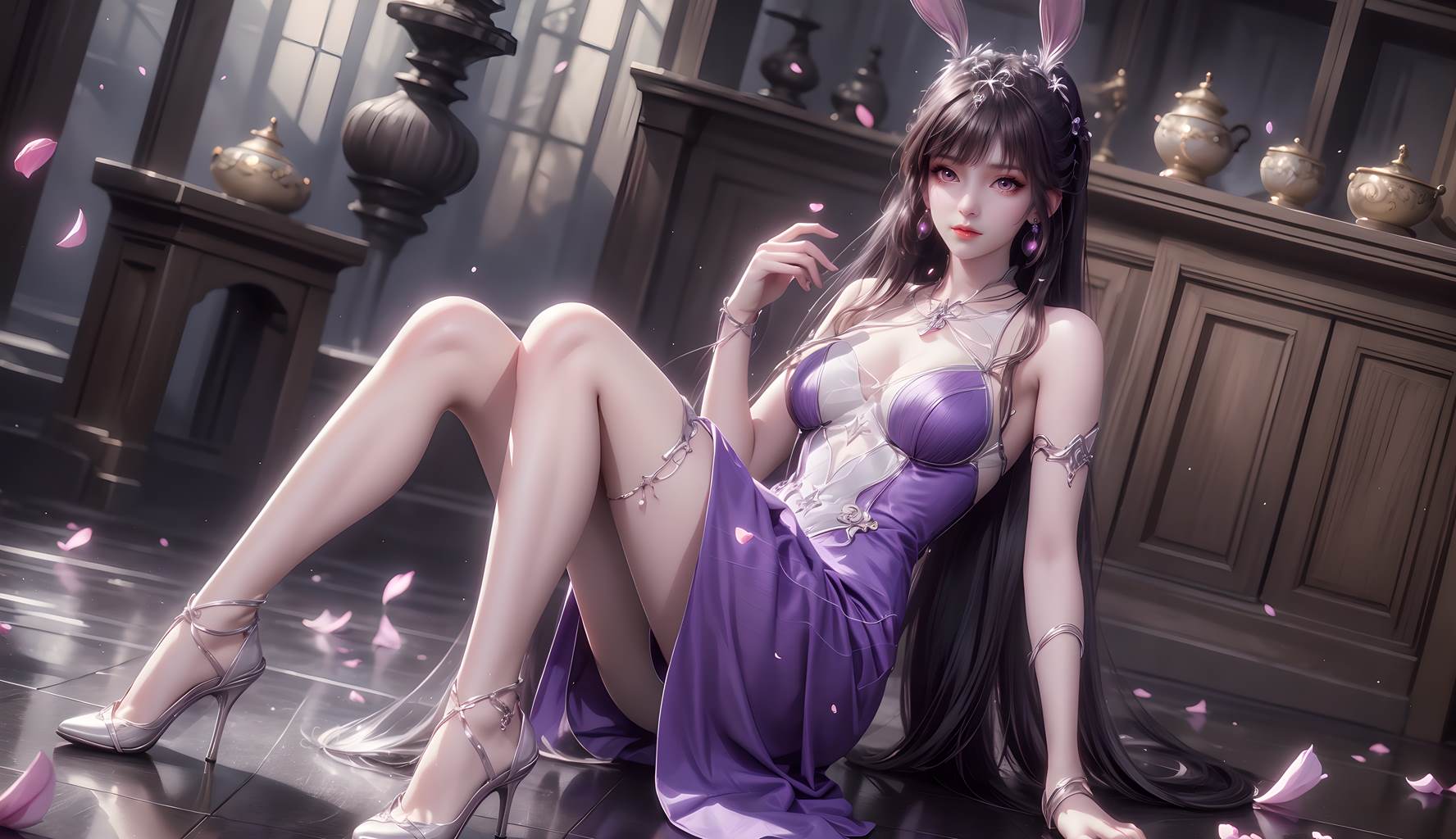 图片[7]-精选AI绘画 824 斗罗-小舞[22P]-草丛看图