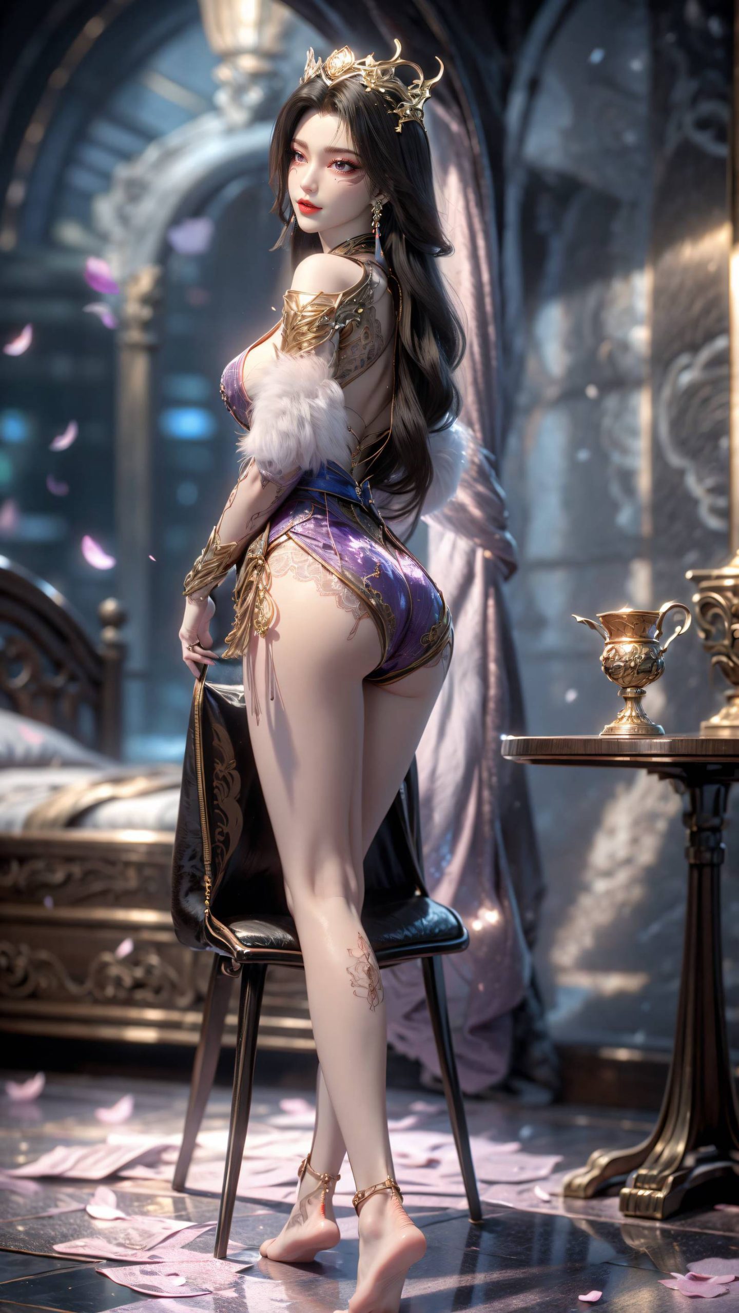 图片[5]-精选AI绘画 324 司妙玲[27P]-草丛看图