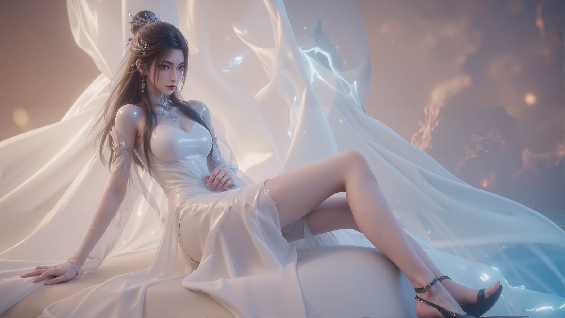 图片[2]-精选AI绘画 819 诛仙-陆雪琪[17P]-草丛看图