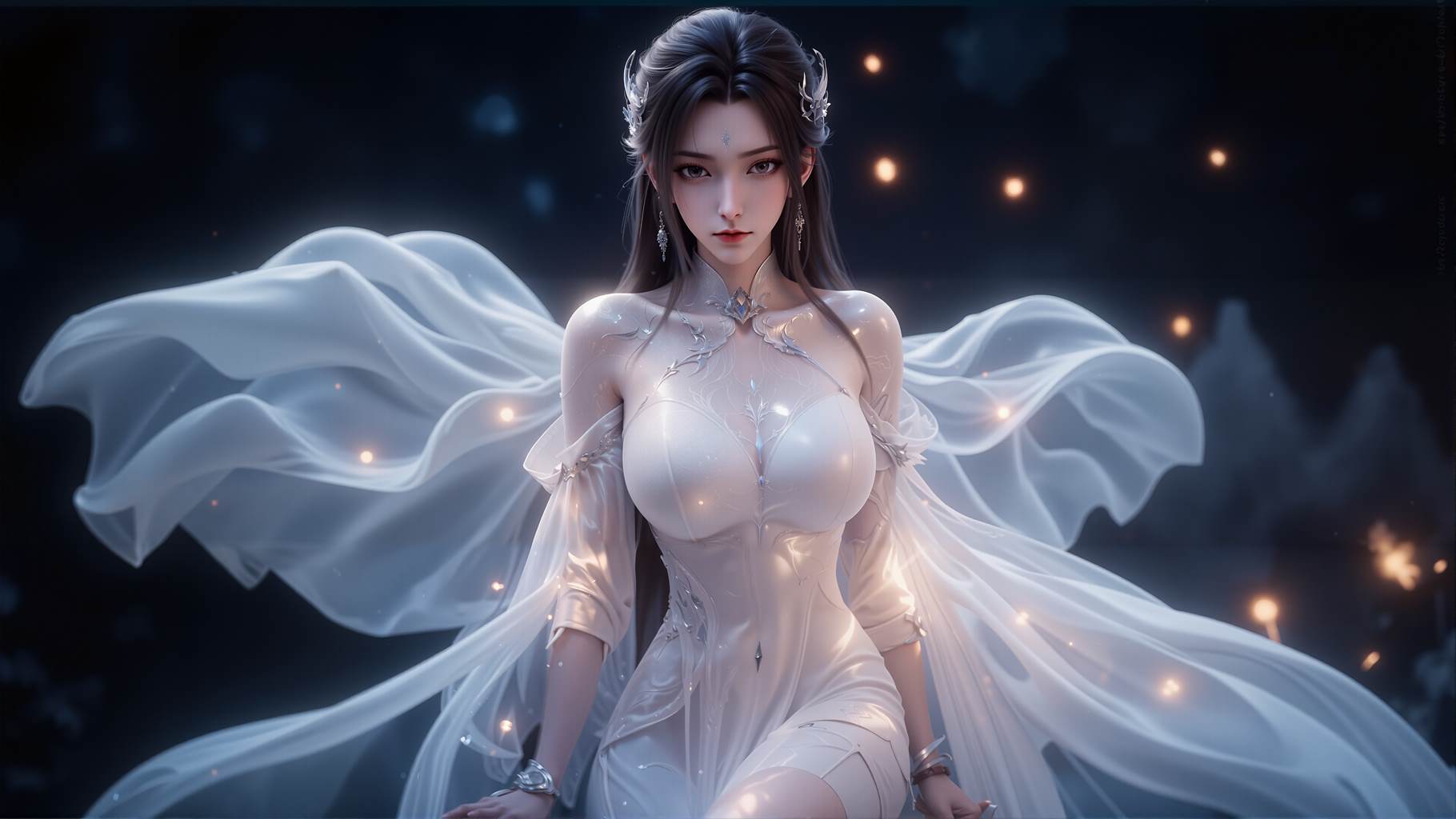 图片[4]-精选AI绘画 819 诛仙-陆雪琪[17P]-草丛看图