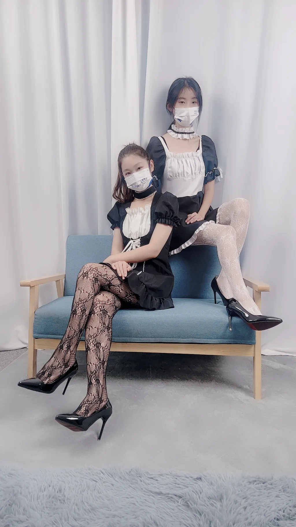 图片[6]-精选三禾摄影 NO.042 黑丝 高跟 帆布鞋[167P]-草丛看图