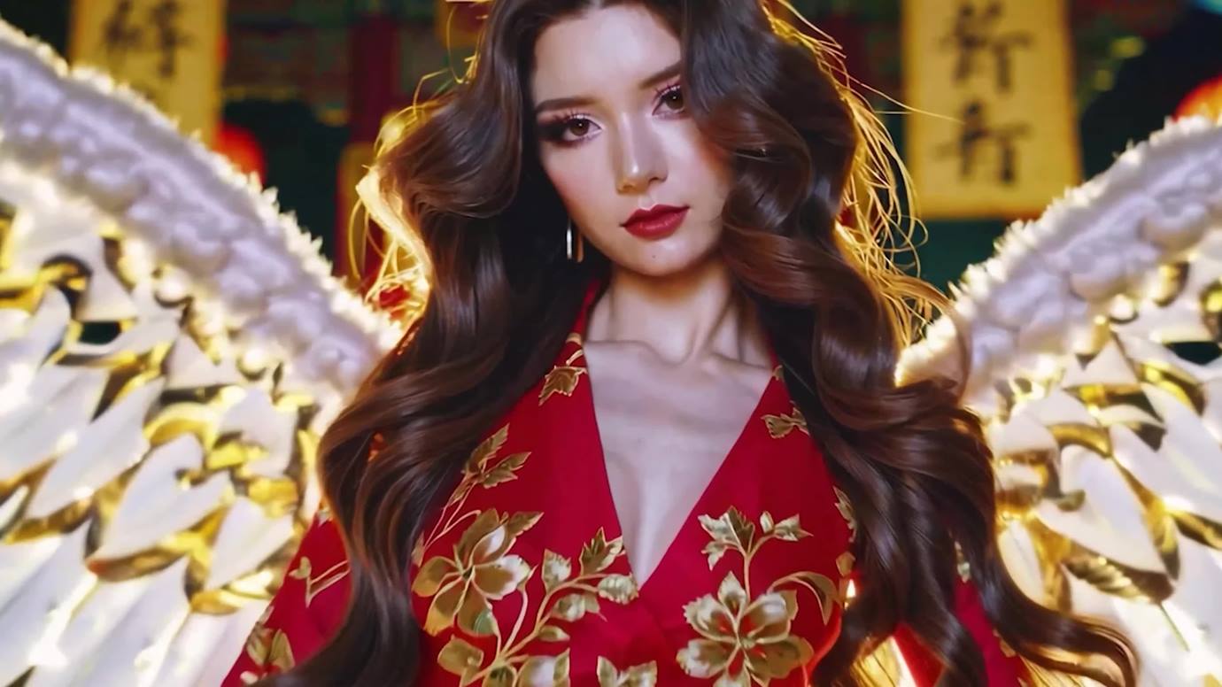 图片[6]-精选[AI Video]Xuân Về Trong Nắng Sớm (POP EDM DANCE when Tet Tradition Ao Dai Meet Bikini Supermodel dance)[20P]-草丛看图