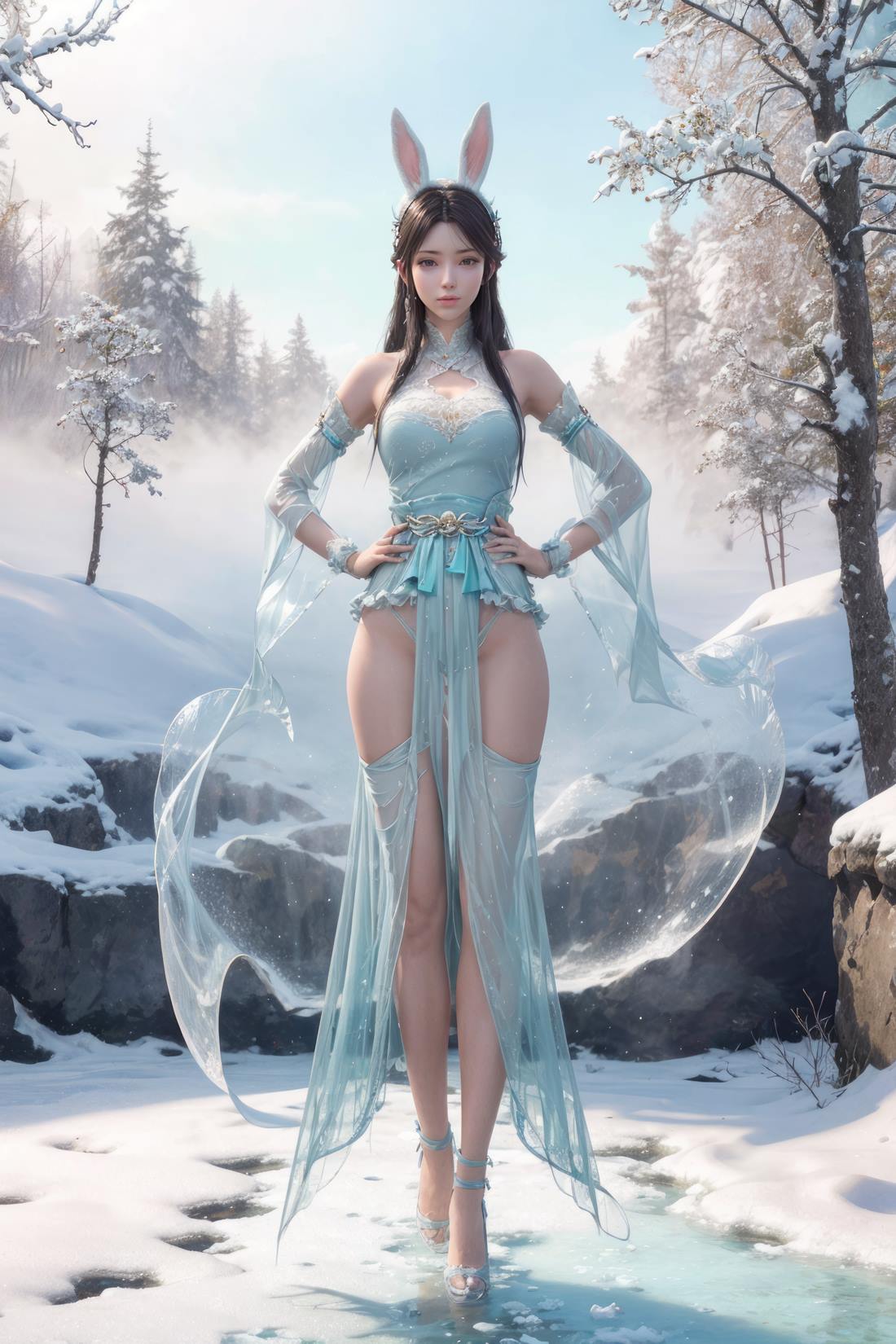 图片[2]-精选AI绘画 706 斗破苍穹-萧薰儿[56P]-草丛看图