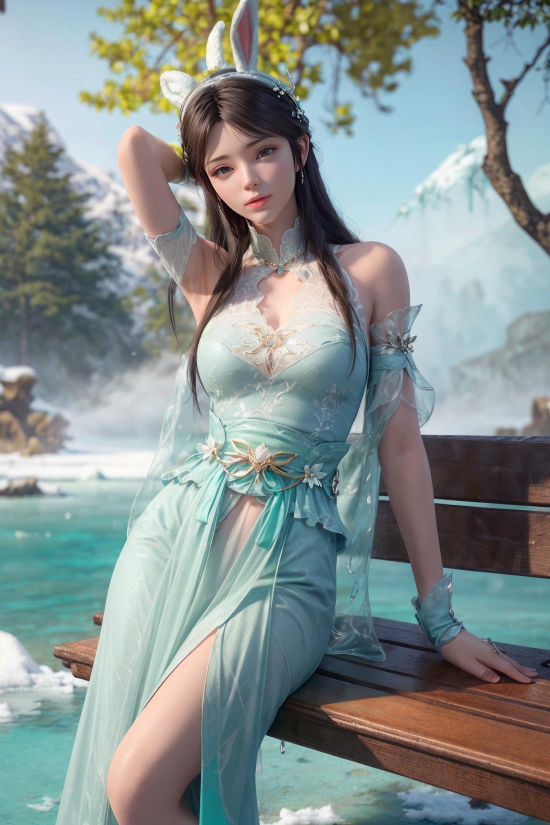 图片[3]-精选AI绘画 706 斗破苍穹-萧薰儿[56P]-草丛看图