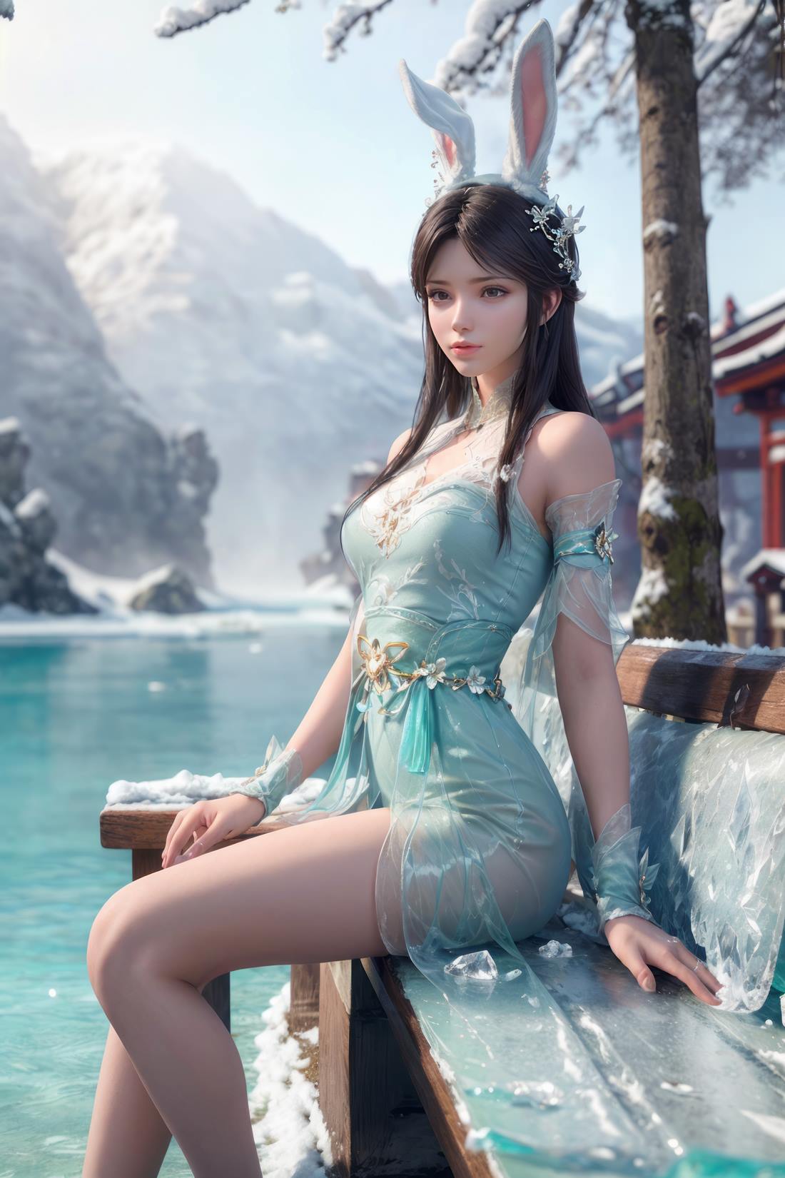 图片[5]-精选AI绘画 706 斗破苍穹-萧薰儿[56P]-草丛看图