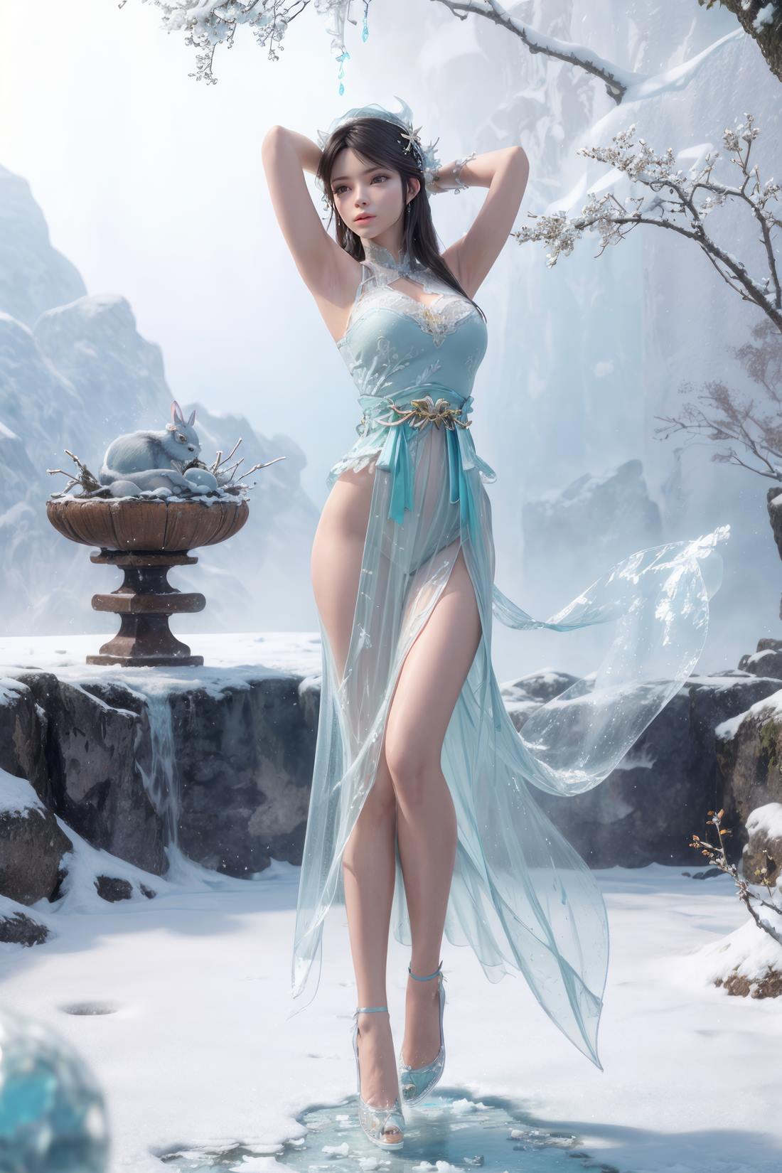 图片[7]-精选AI绘画 706 斗破苍穹-萧薰儿[56P]-草丛看图