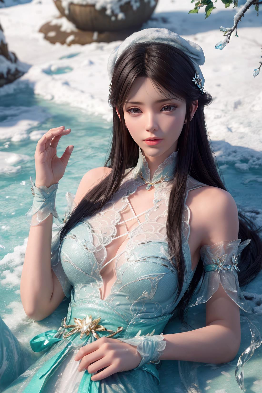 图片[8]-精选AI绘画 706 斗破苍穹-萧薰儿[56P]-草丛看图