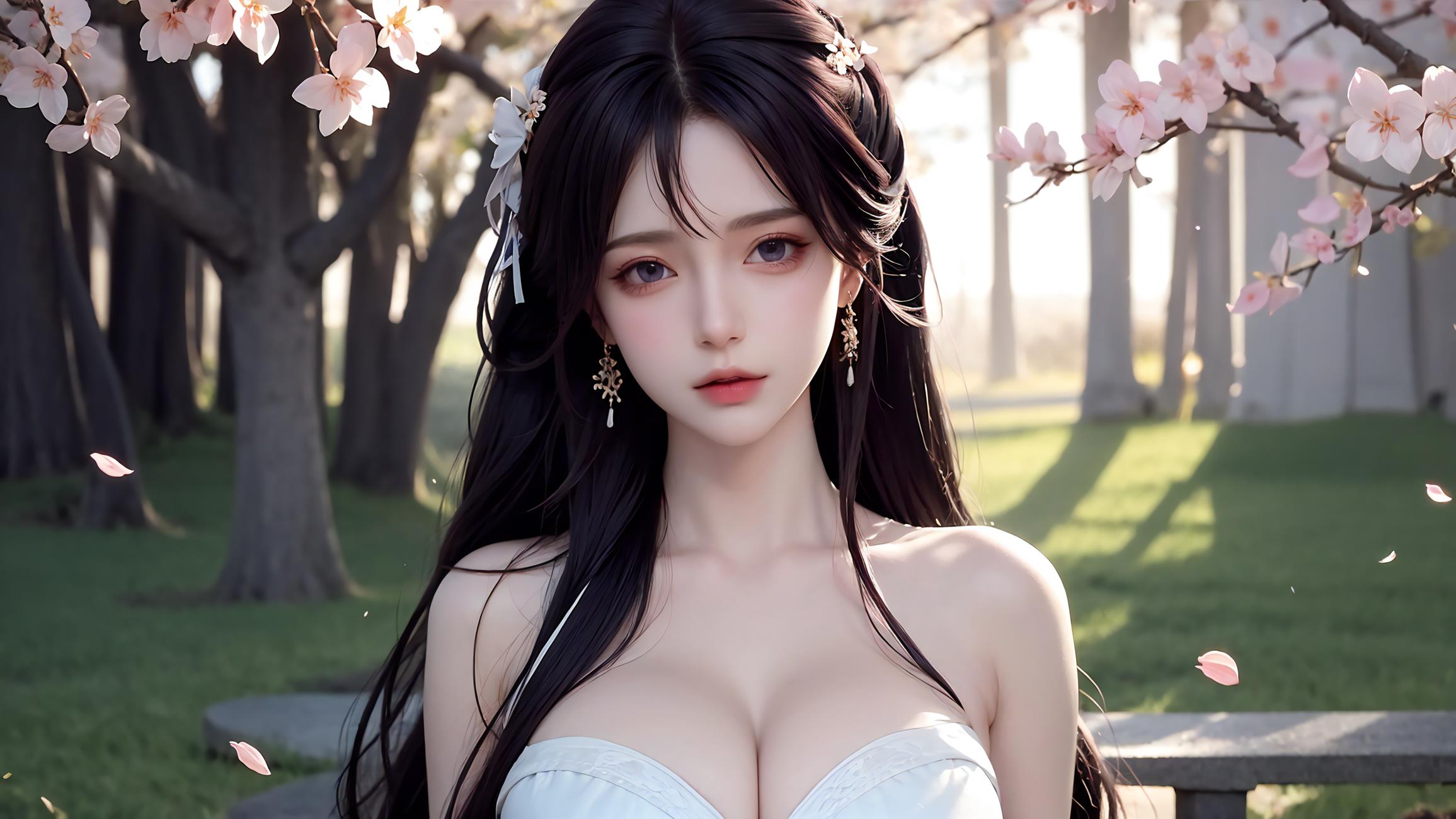 图片[2]-精选AI绘画 416 少女横屏[27P]-草丛看图