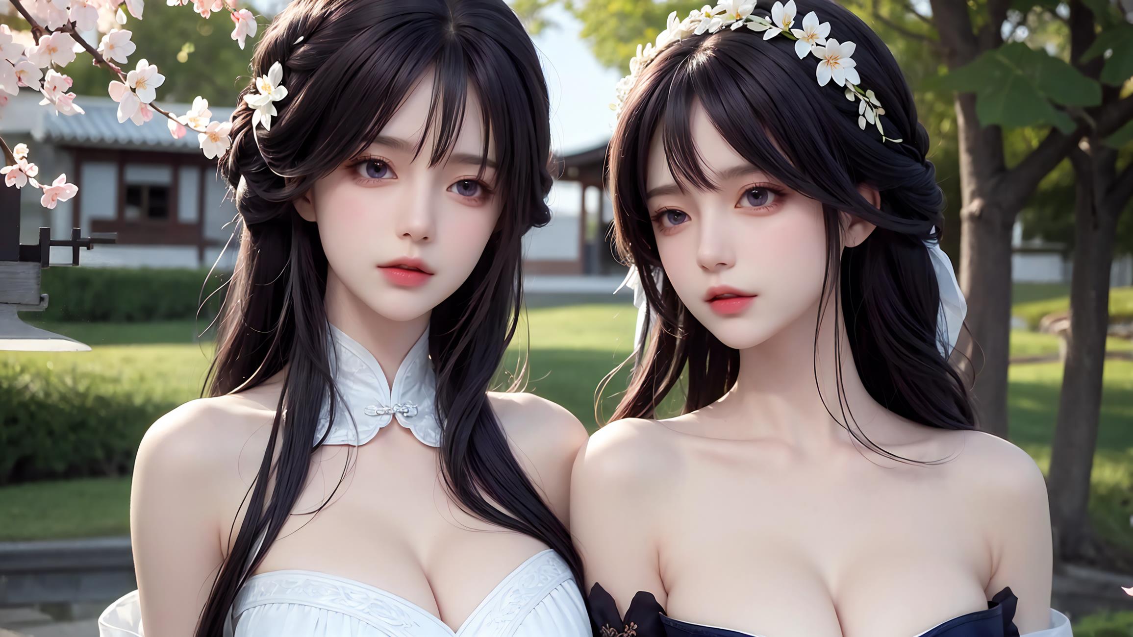 图片[4]-精选AI绘画 416 少女横屏[27P]-草丛看图