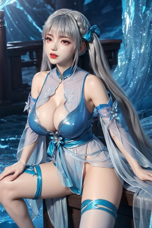 精选AI绘画 726 武动-青檀[38P]-草丛看图