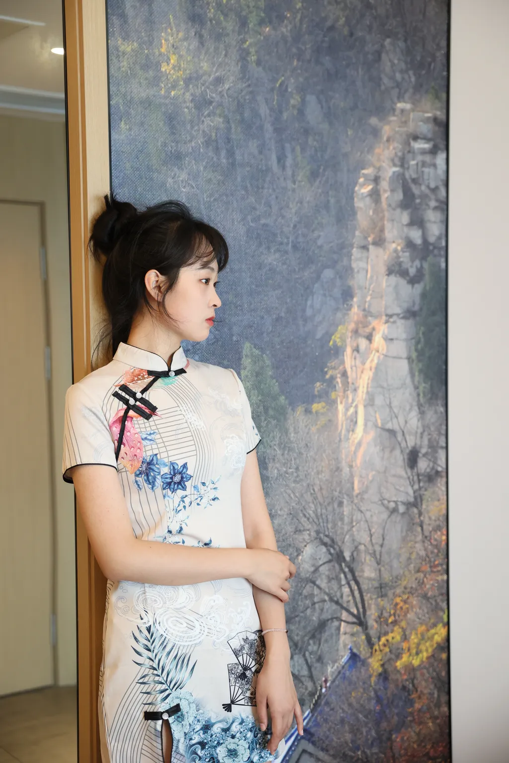 图片[1]-精选三禾摄影 NO.015 旗袍 高跟[252P]-草丛看图