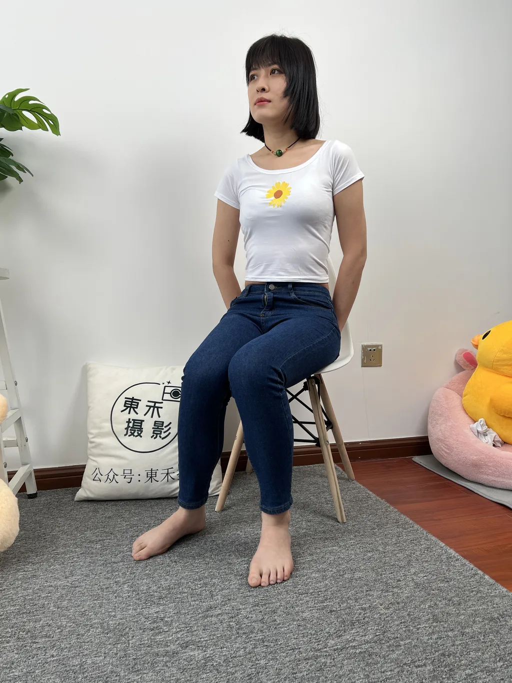 图片[6]-精选三禾摄影 NO.030 牛仔裤 棉袜 帆布鞋 高跟[159P]-草丛看图