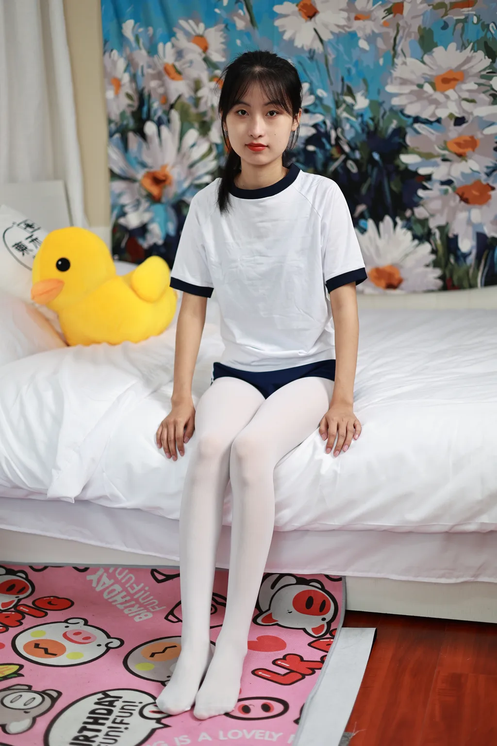 图片[1]-精选三禾摄影 NO.007 体操服白袜[177P]-草丛看图