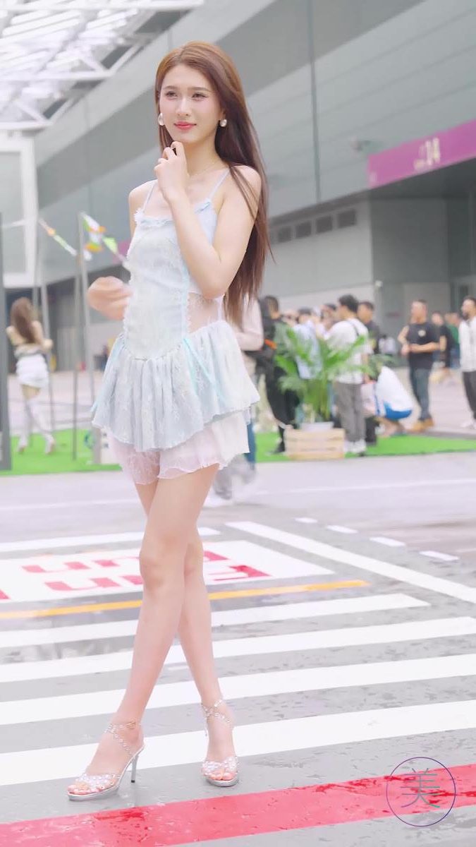 图片[7]-精选NO.1152 2024 深圳粤港澳大湾区车展 Model 车模随拍 18[20P]-草丛看图