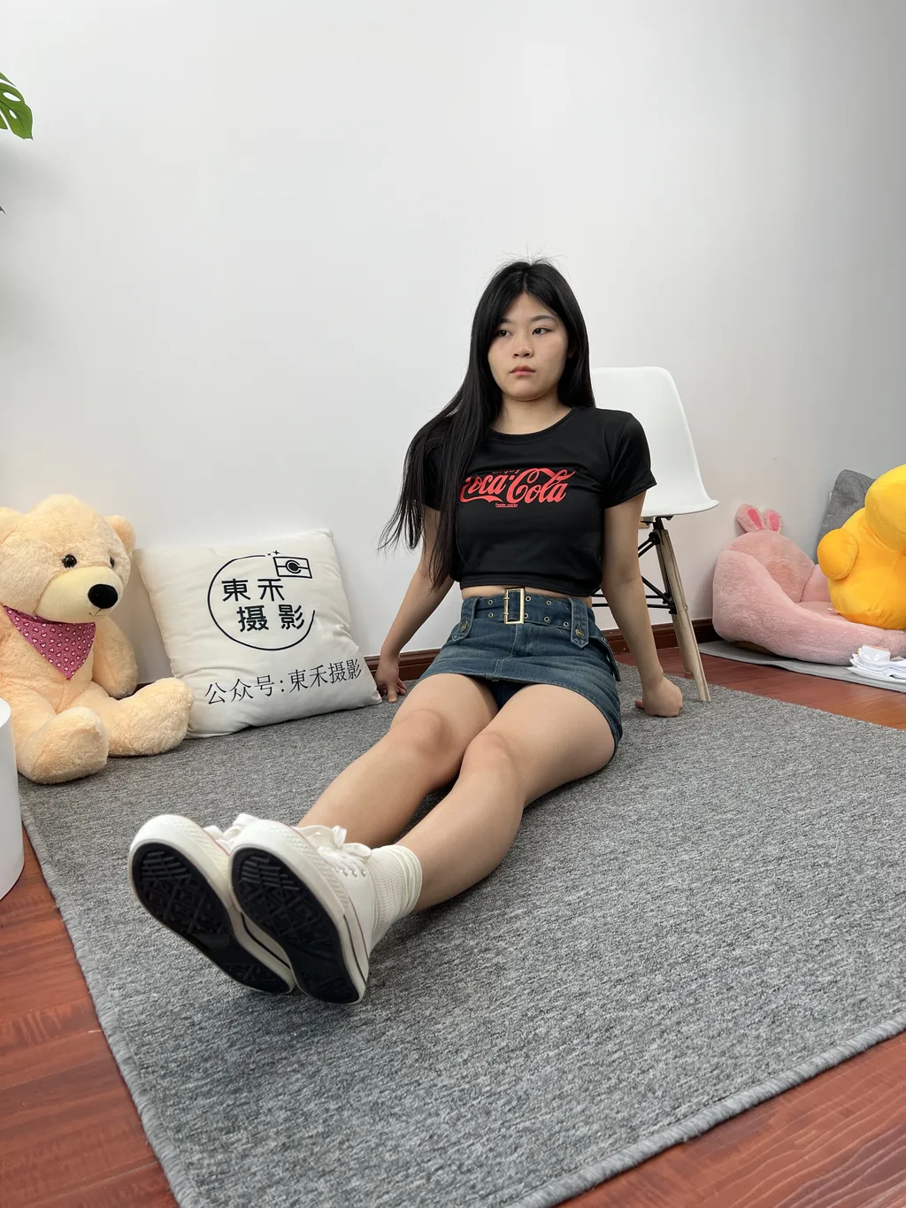 图片[3]-精选三禾摄影 NO.028 牛仔裙 棉袜 帆布鞋[149P]-草丛看图