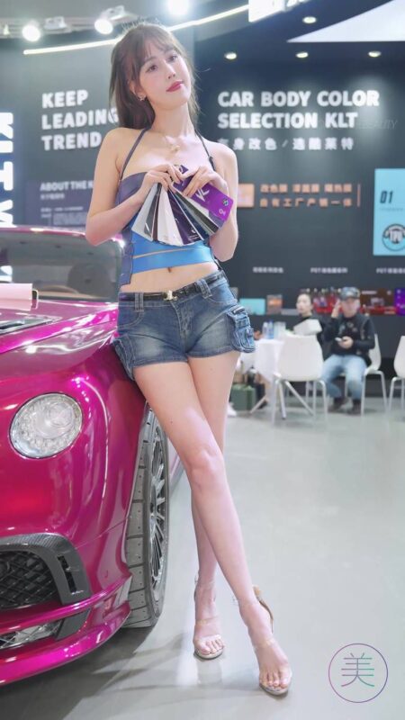 精选NO.0947 2024 深圳改装车展 Auto Salon 车模抖音网荭随拍 19[20P]-草丛看图