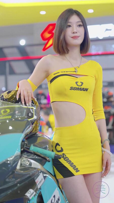 精选NO.1443 2024 重庆摩博会机车展 Racing Model LOOKBOOK 14[30P]-草丛看图