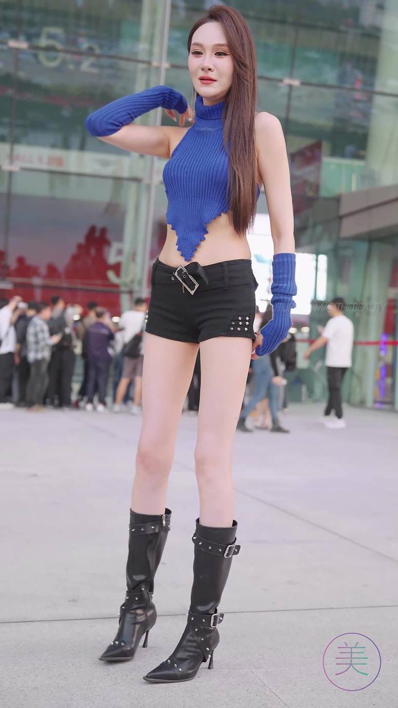 图片[2]-精选NO.0954 2023 广州车展 Racing Model 车模抖音网荭随拍126[20P]-草丛看图