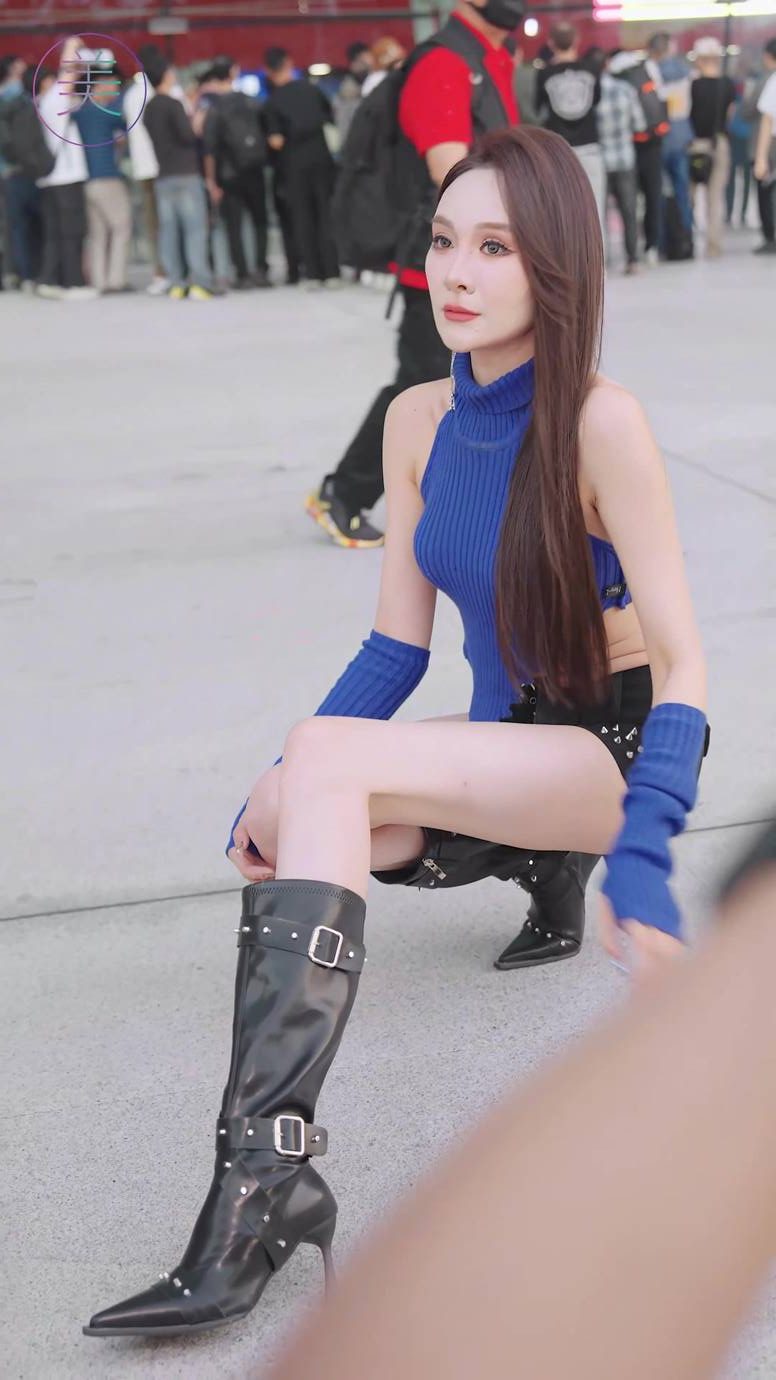 图片[4]-精选NO.0954 2023 广州车展 Racing Model 车模抖音网荭随拍126[20P]-草丛看图