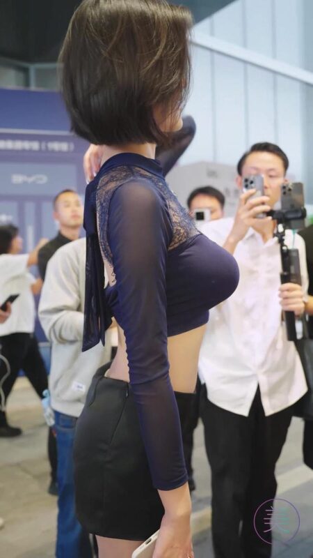 精选NO.1222 2024 深圳粤港澳大湾区车展 Model 车模随拍 73[20P]-草丛看图