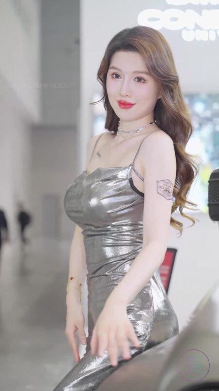 精选NO.0980 2024 深圳改装车展 Auto Salon 车模抖音网荭随拍 42[20P]-草丛看图