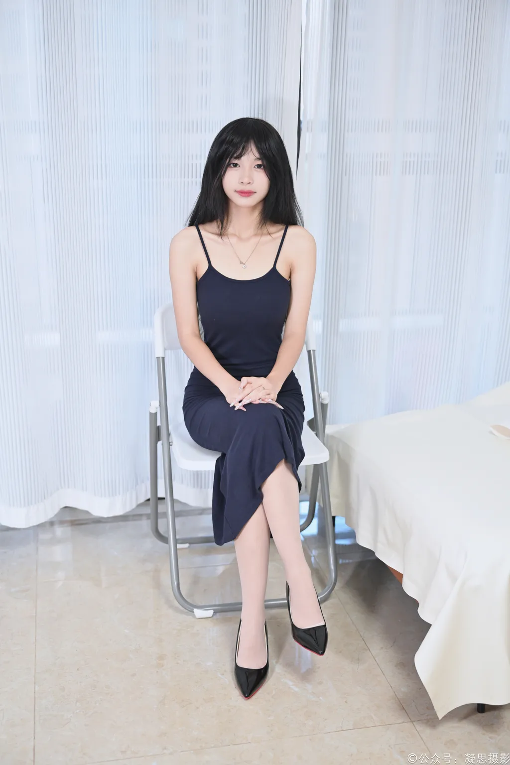 图片[6]-精选凝思摄影 NO.047 沅沅-连衣裙、丝袜、高跟鞋[120P]-草丛看图