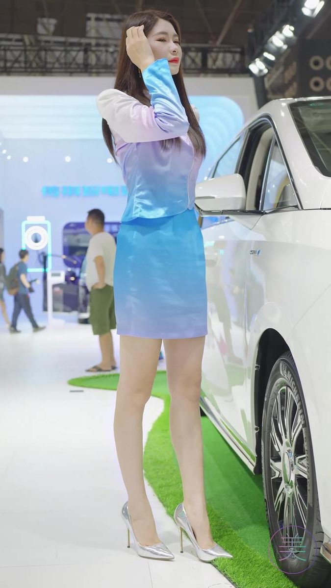 图片[4]-精选NO.1158 2024 深圳粤港澳大湾区车展 Model 车模随拍 24[20P]-草丛看图