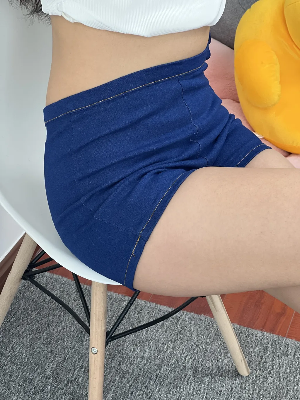 图片[5]-精选三禾摄影 NO.027 牛仔短裤 棉袜 帆布鞋[173P]-草丛看图