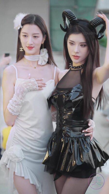 精选NO.0923 2023 广州车展 Racing Model 车模抖音网荭随拍123[20P]-草丛看图