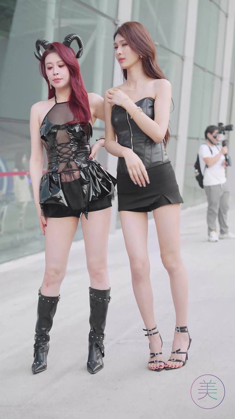 图片[4]-精选NO.0925 2023 广州车展 Racing Model 车模抖音网荭随拍125[20P]-草丛看图