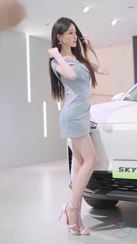 精选NO.0811 2023 广州车展 Racing Model 车模抖音网荭随拍63[20P]-草丛看图