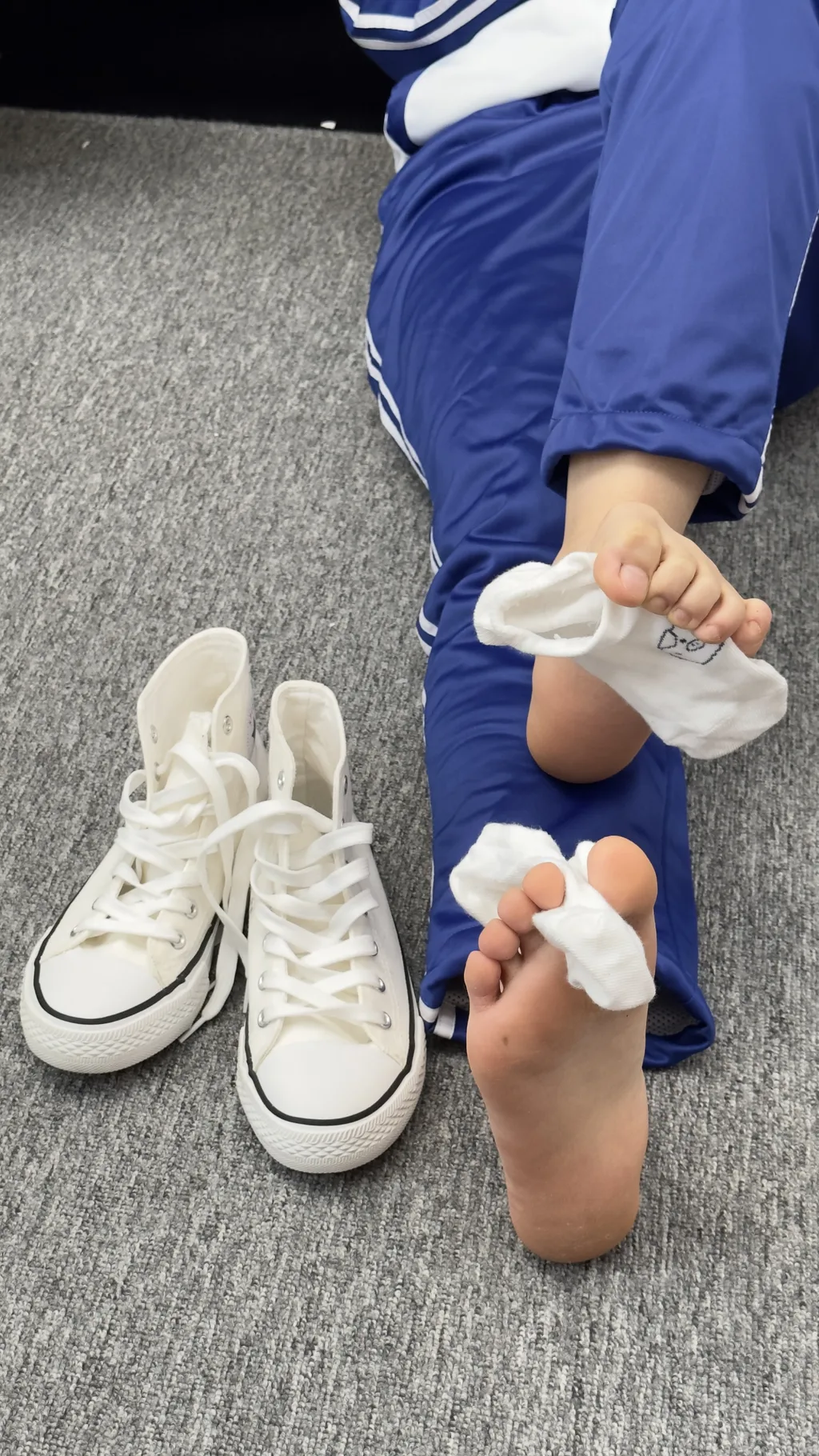 图片[8]-精选三禾摄影 NO.008 校服 帆布鞋 船袜 短丝[113P]-草丛看图