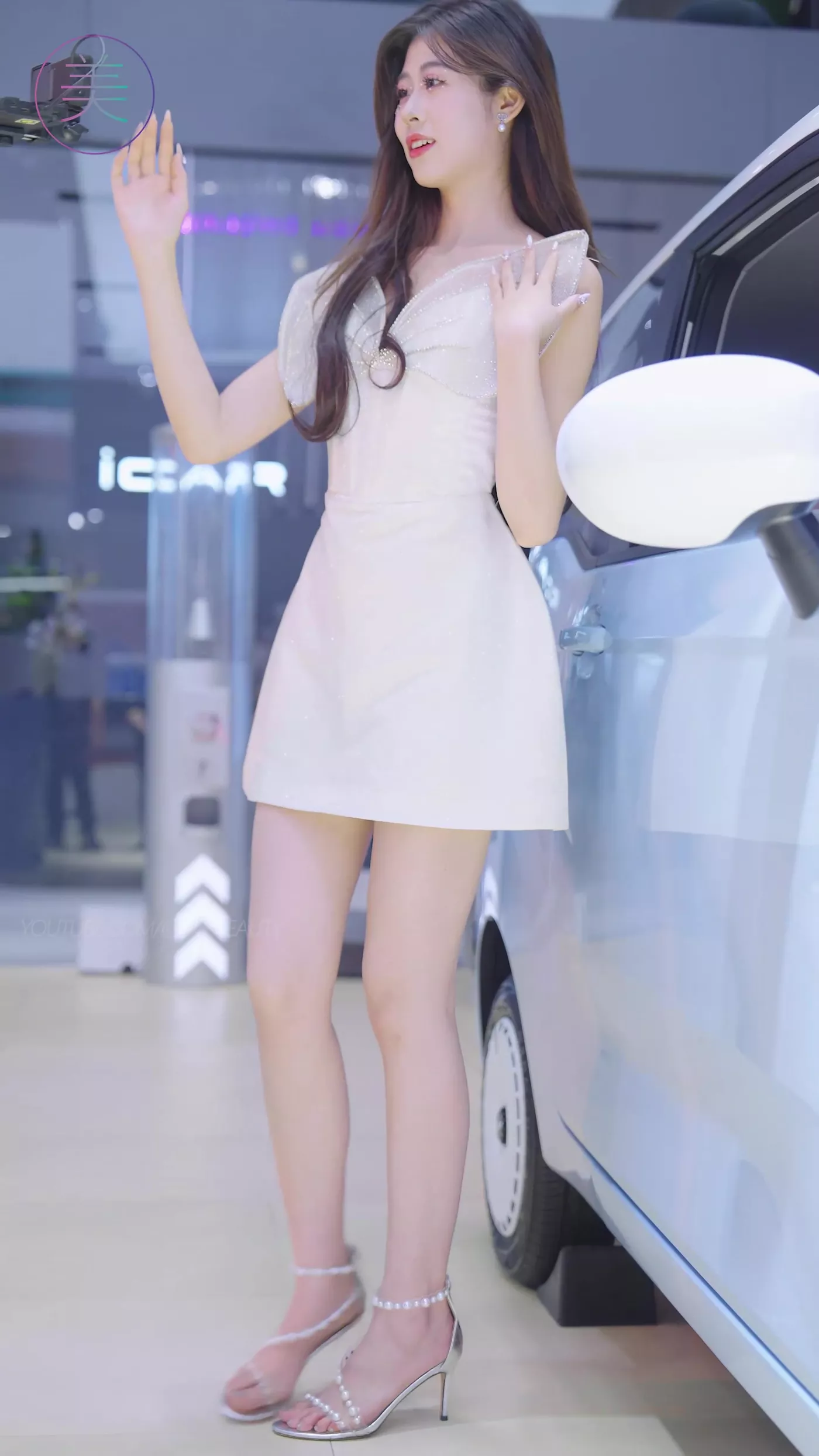 图片[5]-精选NO.0472 2023 广州车展 Racing Model 车模抖音网荭随拍20[20P]-草丛看图