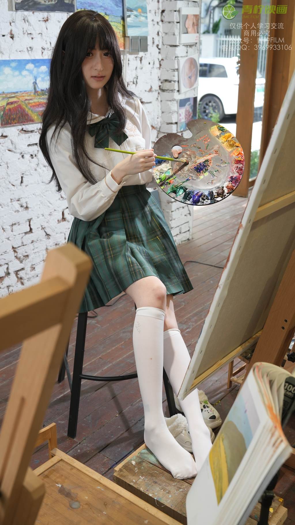 图片[8]-精选青柠映画 NO.029 – AN 画室JK[129P]-草丛看图