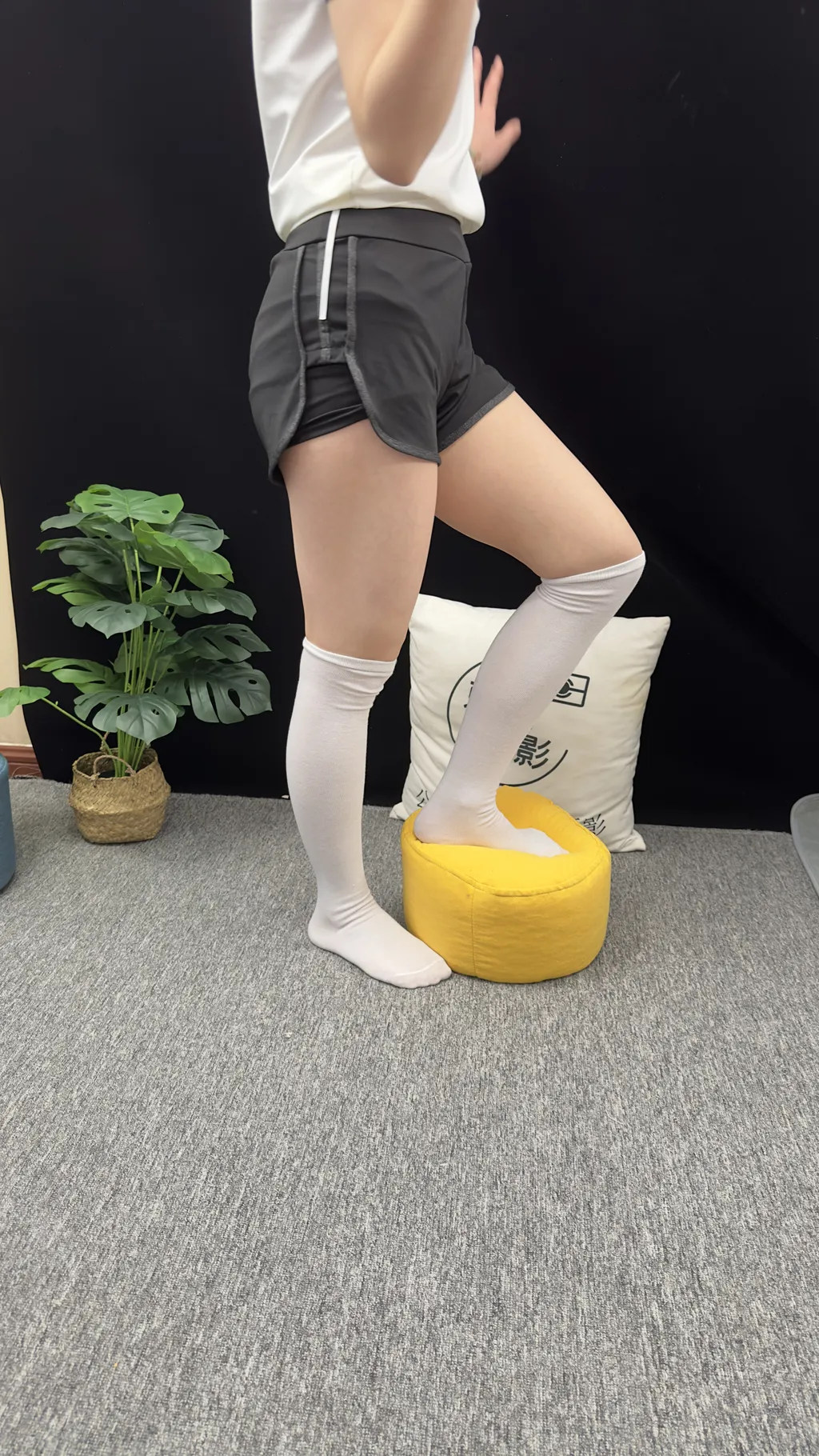 图片[2]-精选三禾摄影 NO.009 体操服 过膝棉袜[140P]-草丛看图