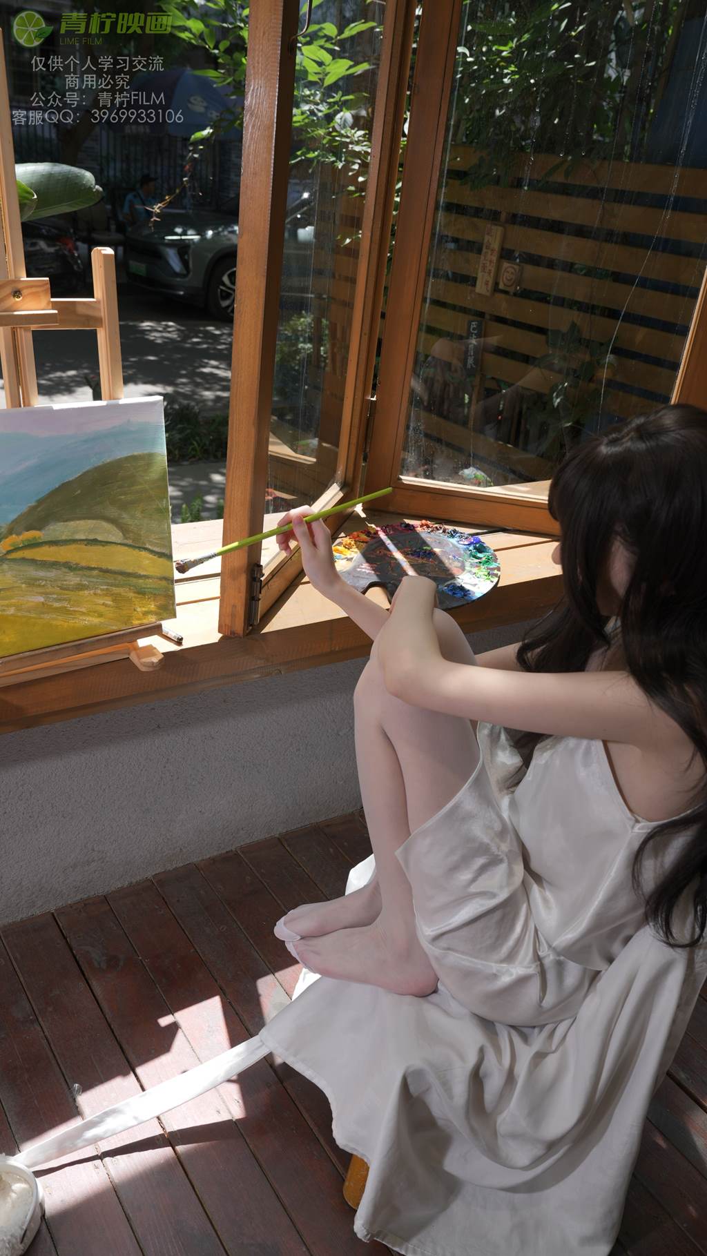 图片[6]-精选青柠映画 NO.030 – AN 画室睡衣[136P]-草丛看图