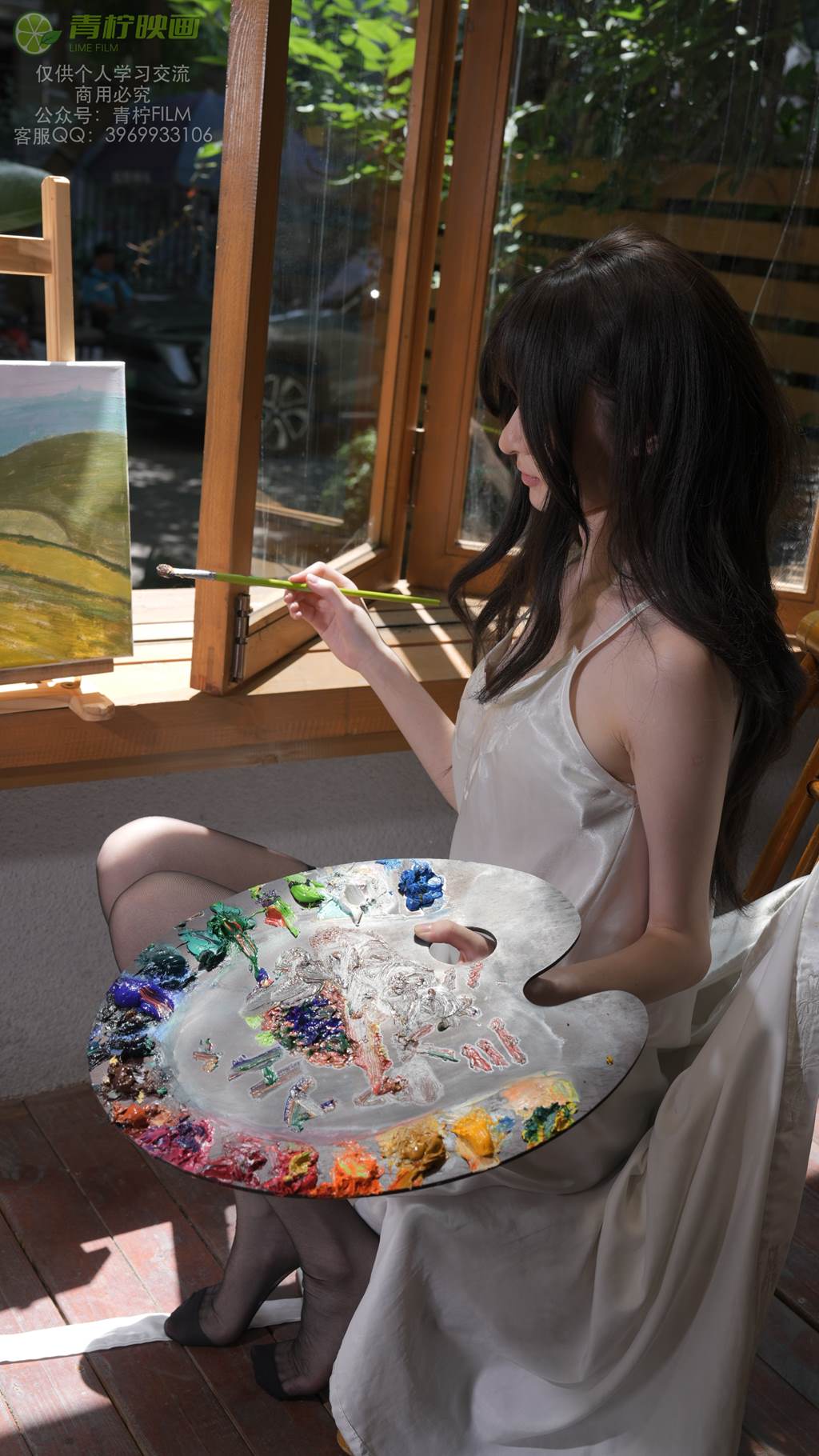 图片[7]-精选青柠映画 NO.030 – AN 画室睡衣[136P]-草丛看图