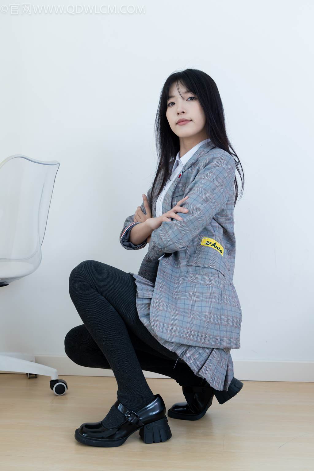 图片[3]-精选勿恋传媒 NO.2479 茯苓-皮鞋、厚灰连裤棉袜[105P]-草丛看图