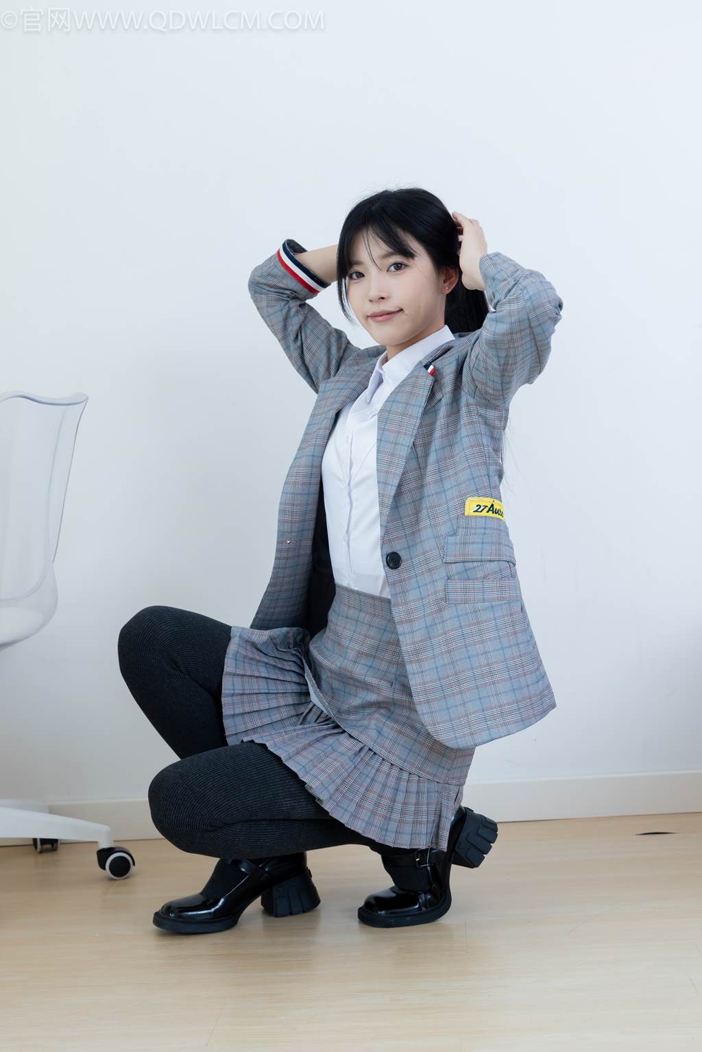 图片[5]-精选勿恋传媒 NO.2479 茯苓-皮鞋、厚灰连裤棉袜[105P]-草丛看图