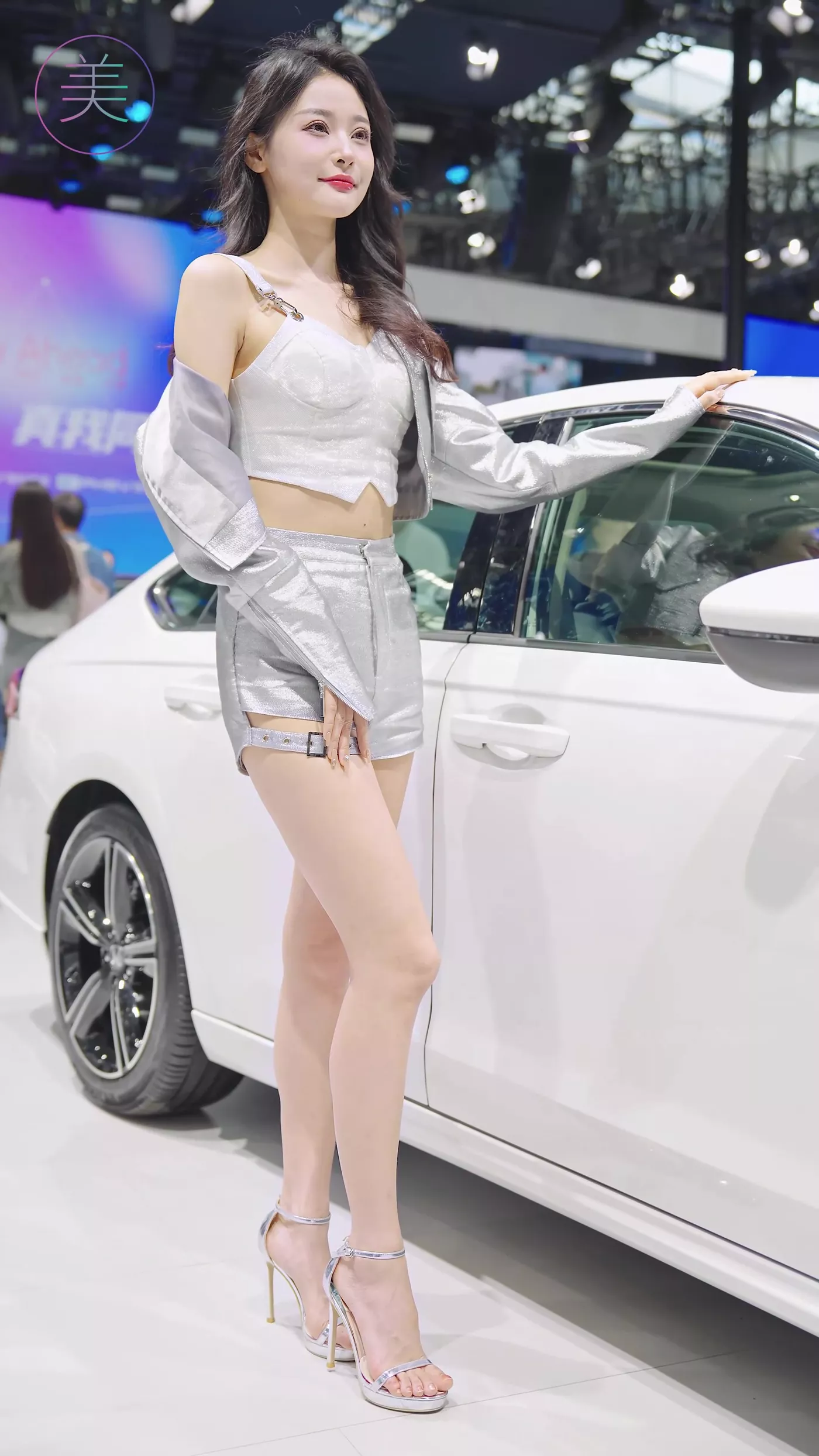 图片[5]-精选NO.0486 2023 广州车展 Racing Model 车模抖音网荭随拍34[20P]-草丛看图