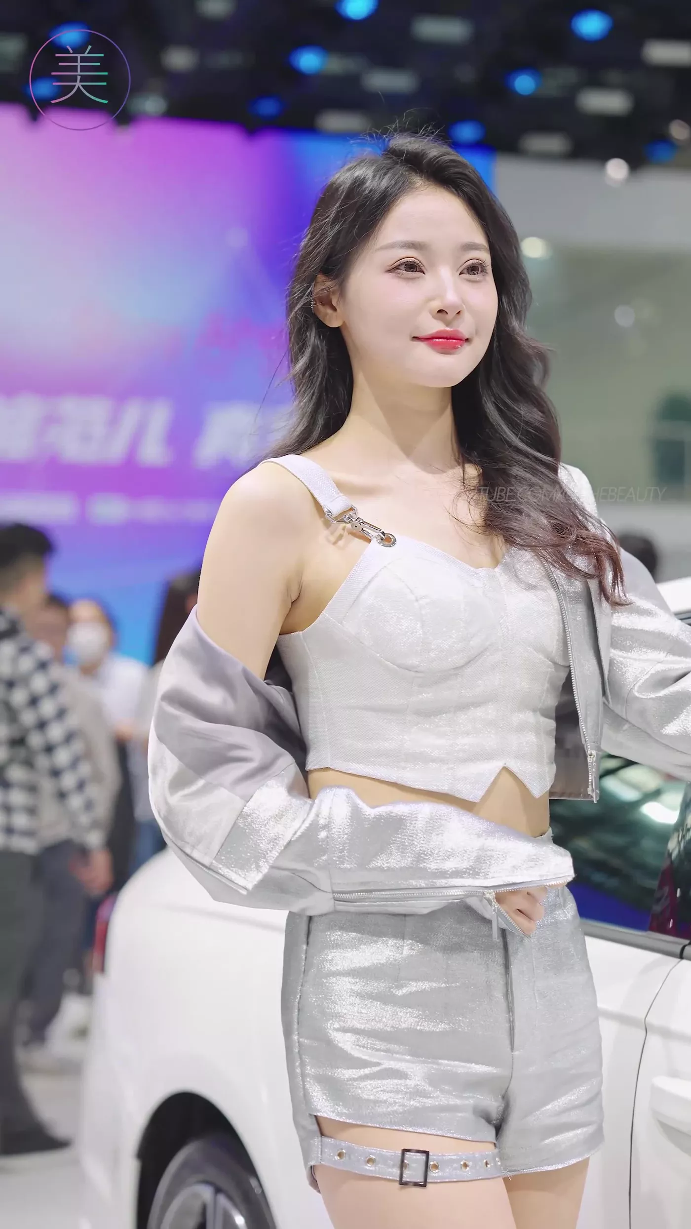 图片[8]-精选NO.0486 2023 广州车展 Racing Model 车模抖音网荭随拍34[20P]-草丛看图