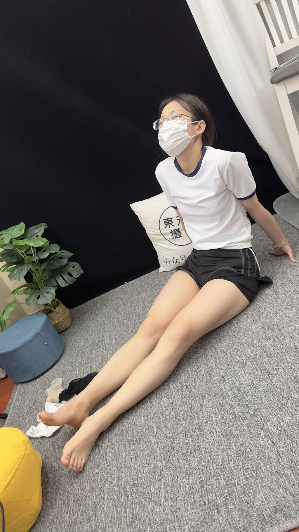 图片[4]-精选三禾摄影 NO.010 日式体操服 裸足[96P]-草丛看图