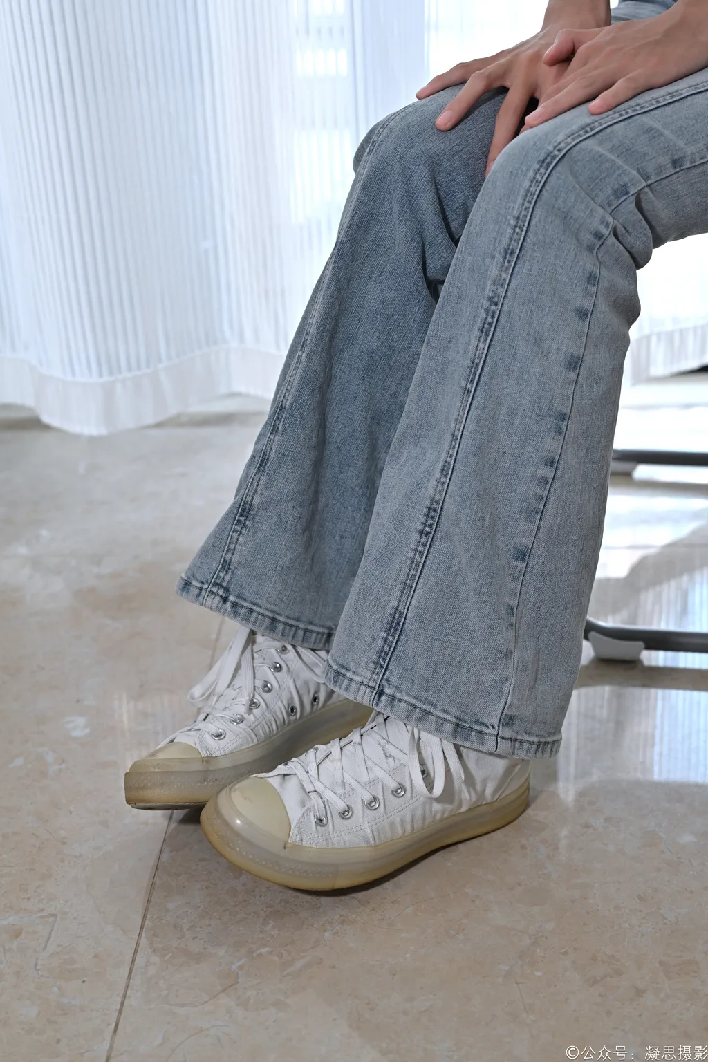 图片[6]-精选凝思摄影 NO.018 小睿-T恤、短白袜、平底鞋[142P]-草丛看图