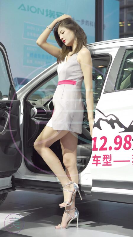 精选NO.0308 2021 深圳大湾区车展 Racing Model Mitsubishi车模07[20P]-草丛看图