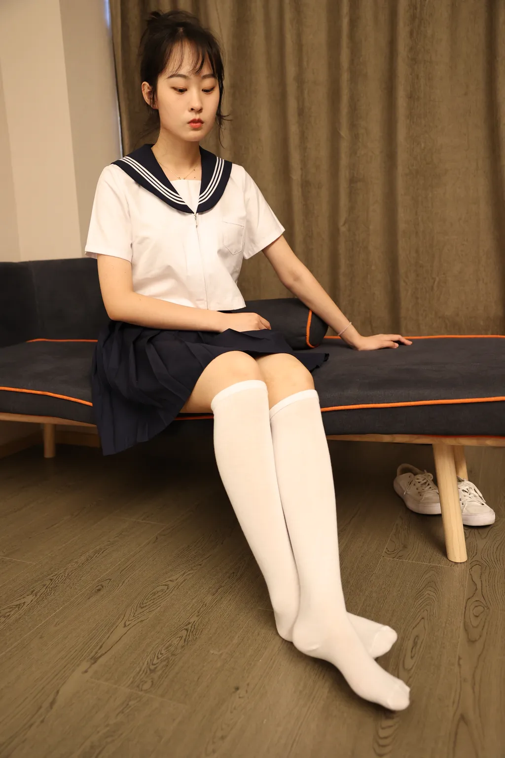 图片[2]-精选三禾摄影 NO.003 海军服[160P]-草丛看图