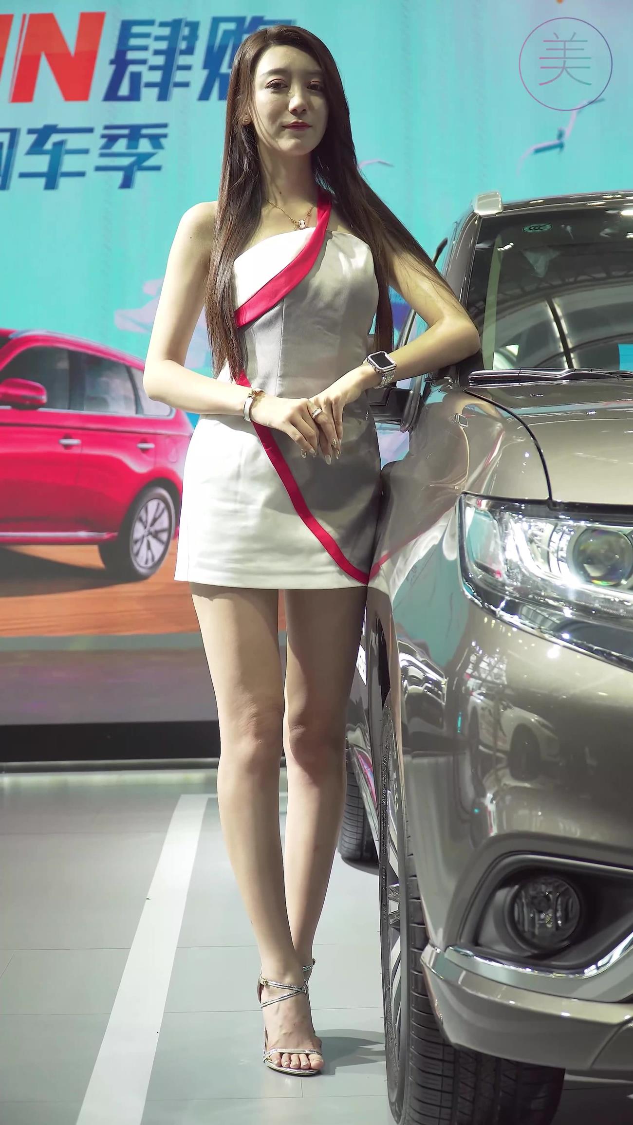 图片[5]-精选NO.0306 2021 深圳大湾区车展 Racing Model Mitsubishi车模05[20P]-草丛看图