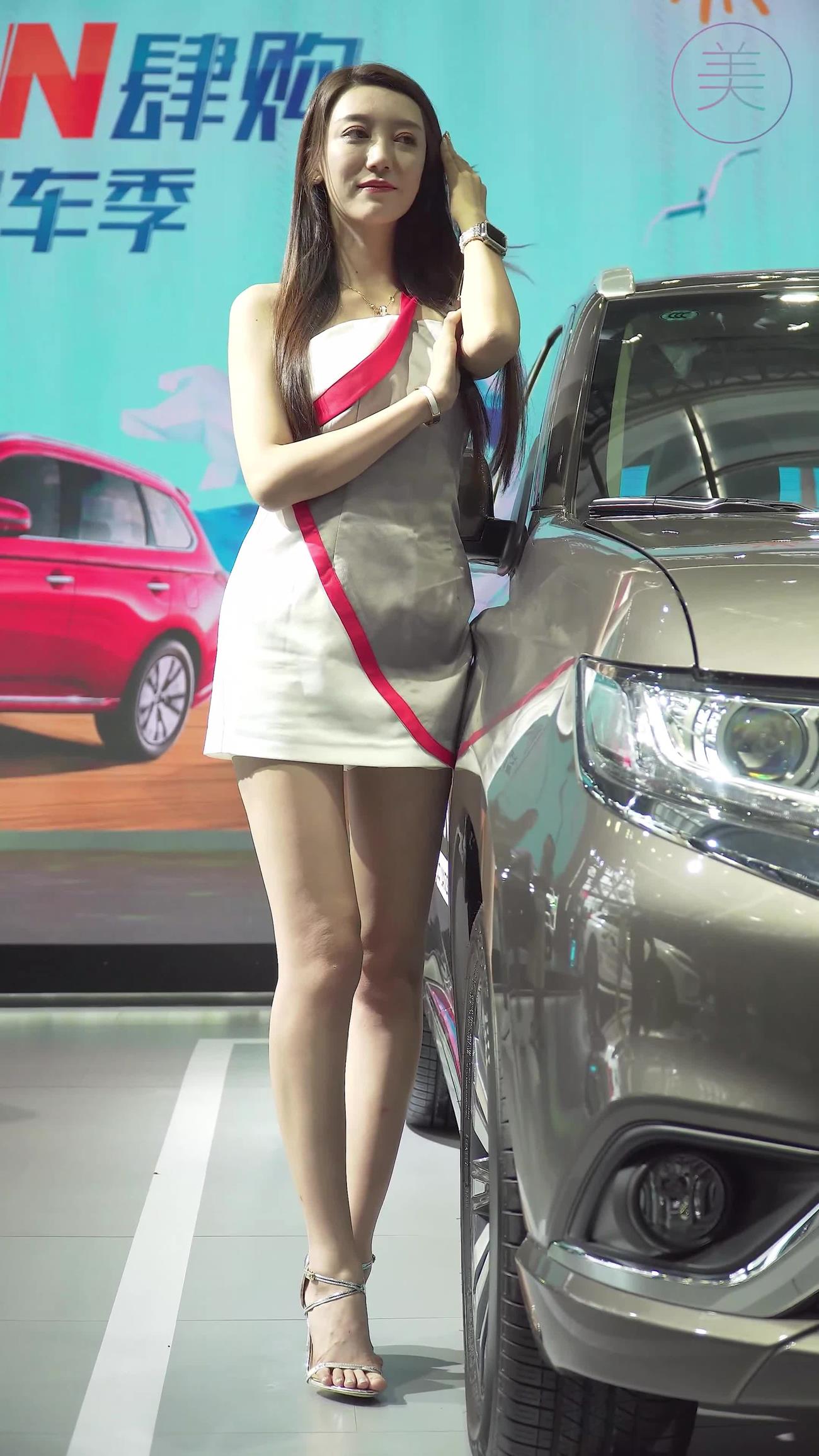 图片[7]-精选NO.0306 2021 深圳大湾区车展 Racing Model Mitsubishi车模05[20P]-草丛看图