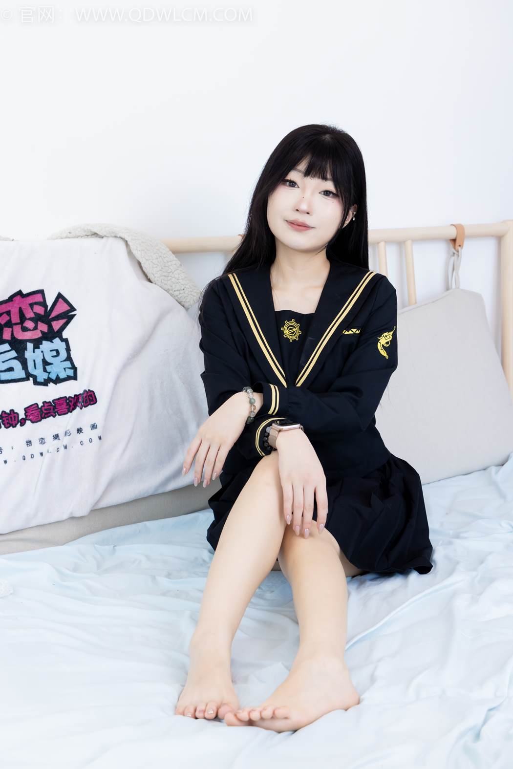 图片[3]-精选勿恋传媒 NO.2423 嘟嘟-JK至服、板鞋、白色蕾SI船袜、裸足[126P]-草丛看图